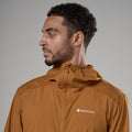 Amber Montane Men's Featherlite Hooded Windproof Jacket Model 4 MFELHAMB
