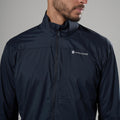 Eclipse Blue Montane Men's Featherlite Windproof Jacket Model 4 MFELJECL