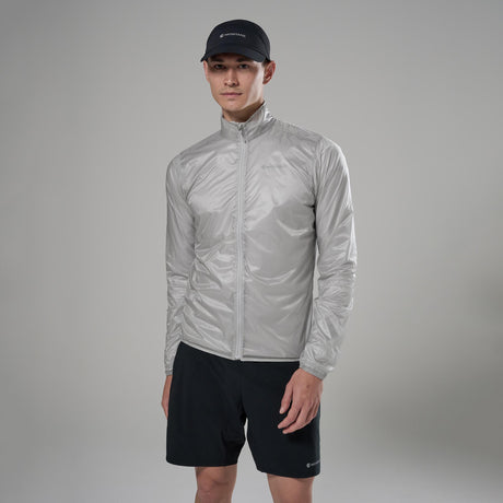 Platinum Montane Men's Featherlite Nano Windproof Jacket Front MFLNJPLA