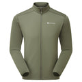 Caper Montane Men's Fury Lite Fleece Jacket Front MFULJCAP