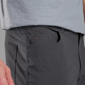 Midnight Grey Montane Men's Genoa Lite Pants Model 3 MGLPRMNG