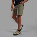 Caper Montane Men's Genoa Lite Shorts Model Front MGLSHCAP