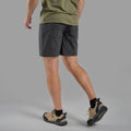 Midnight Grey Montane Men's Genoa Lite Shorts Model Back MGLSHMNG