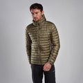 Caper Montane Men's Icarus Lite Hooded Jacket Model Front MICLHCAP