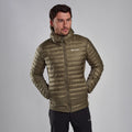 Caper Montane Men's Icarus Lite Hooded Jacket Model 3 MICLHCAP