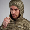 Caper Montane Men's Icarus Lite Hooded Jacket Model 5 MICLHCAP