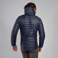 Eclipse Blue Montane Men's Icarus Lite Hooded Jacket Model 3 MICLHECL