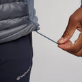 Stone Blue Montane Men's Icarus Lite Hooded Jacket Model 4 MICLHSTB