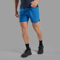 Neptune Blue Montane Men's Jetstream 5" Trail Running Shorts Model Front MJSS5NEP