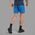 Neptune Blue Montane Men's Jetstream 5" Trail Running Shorts Model Back MJSS5NEP