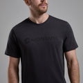 Midnight Grey Montane Men's Mono Logo T-Shirt Model Front MMLGTMNG