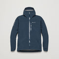 Eclipse Blue Montane Men's Minimus Lite Waterproof Jacket Front MMLIJECL