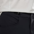 Black Montane Men's Mossa Softshell Pants Model 4 MMOPLBLA