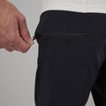 Black Montane Men's Mossa Softshell Pants Model 5 MMOPRBLA