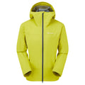 Citrus Spring Montane Men's Niveus Lite Waterproof Jacket Front MNILJCSP