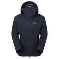 Eclipse Blue Montane Men's Niveus Lite Waterproof Jacket Front MNILJECL