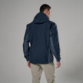 Dark Sky Montane Men's Norste Waterproof Jacket Model Back MNOJADAS