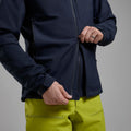 Eclipse Blue Montane Men's Nordes Hooded Softshell Jacket Model 8 MNORHECL