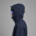 Eclipse Blue Montane Men's Nordes Hooded Softshell Jacket Model 9 MNORHECL