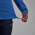 Neptune Blue Montane Men's Nordes Hooded Softshell Jacket Model 5 MNORHNEP