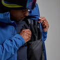 Neptune Blue Montane Men's Nordes Hooded Softshell Jacket Model 7 MNORHNEP