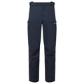 Eclipse Blue Montane Men's Nordes Softshell Pants Front MNORPECL