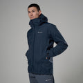 Eclipse Blue Montane Men's Norste XT Waterproof Jacket Model Front MNXTJECL