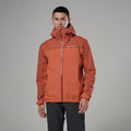 Lava Montane Men's Norste XT Waterproof Jacket Model Front MNXTJLAV
