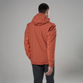 Lava Montane Men's Norste XT Waterproof Jacket Model Back MNXTJLAV