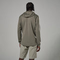 Caper Montane Men's Protium CP Hooded Fleece Jacket Model Back MPCPHCAP