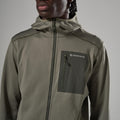 Caper Montane Men's Protium CP Hooded Fleece Jacket Model 4 MPCPHCAP