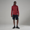 Dark Maple Montane Men's Protium CP Hooded Fleece Jacket Model 3 MPCPHDAM