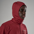 Dark Maple Montane Men's Protium CP Hooded Fleece Jacket Model 6 MPCPHDAM