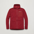 Dark Maple Montane Men's Protium CP Hooded Fleece Jacket Front MPCPHDAM