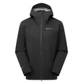 Black Montane Men's Phase Waterproof Jacket Front MPHJABLA