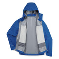 Neptune Blue Montane Men's Phase Lite Waterproof Jacket Model Front MPLJANEP