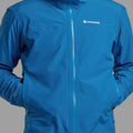 Neptune Blue Montane Men's Phase Lite Waterproof Jacket Model 4 MPLJANEP