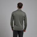 Caper Montane Men's Protium Fleece Jacket Model Back MPRMJCAP