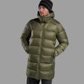 Caper Montane Men's Polaron XT Hooded Down Jacket Model 3 MPXTHCAP