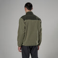 Caper Montane Men's Roco Fleece Jacket Model Back MROJACAP