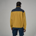 Ginkgo Gold Montane Men's Roco Fleece Pull On Model Back MROPOGIN
