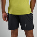 Black Montane Men's Slipstream 7" Trail Running Shorts Model 5 MS7SHBLA