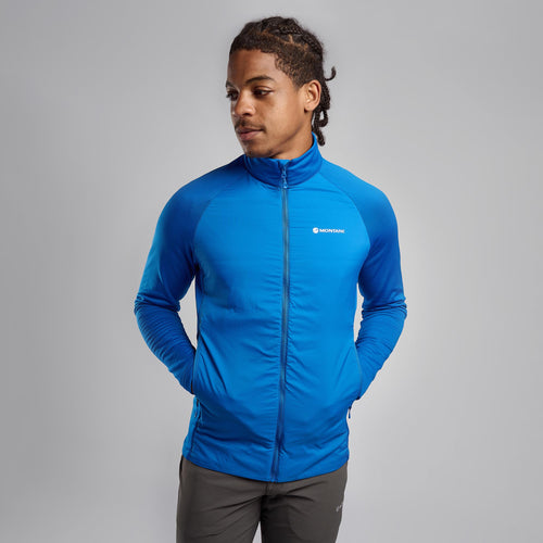 Neptune Blue Montane Men's Sirocco Lite Insulated Jacket Model 3 MSILJNEP