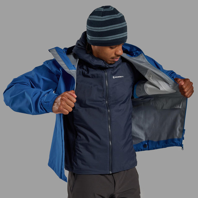 Veste isolée à capuche Sirocco Montane pour homme