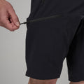 Black Montane Men's Tenacity Softshell Shorts Model 5 MTSHOBLA