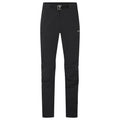 Black Montane Men's Tenacity Softshell Pants Front MTCPSBLA