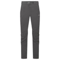 Midnight Grey Montane Men's Tenacity Softshell Pants Front MTCPLMNG