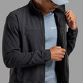 Black Montane Men's Tenacity Softshell Jacket Model 5 MTENJBLA