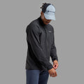 Black Montane Men's Tenacity Softshell Jacket Model 6 MTENJBLA