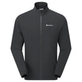 Black Montane Men's Tenacity Softshell Jacket Front MTENJBLA